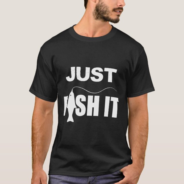 Fishing Fisher Angler T-Shirt (Vorderseite)