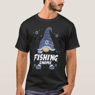 Fishing Gnome Chanukka Familien-Matching für Männe T-Shirt