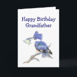 Fishing Grandfather Birthday Humor The Kingfisher Karte<br><div class="desc">Know an avid fisherman in your life,  this is the perfect gift   Funny Birthday card for the Grandfather who loves fishing and is the Kingfisher in your family,  or a sarcastic one for the Grandfather who couldn't catch a shoe</div>
