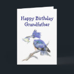 Fishing Grandfather Birthday Humor The Kingfisher Karte<br><div class="desc">Know an avid fisherman in your life,  this is the perfect gift Funny Birthday card for the Grandfather who loves fishing and is the Kingfisher in your family,  or a sarcastic one for the Grandfather who couldn't catch a shoe</div>