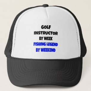 Fishing Legend Golf Instructor Truckerkappe