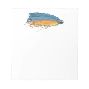 Fishing Lure Art Notizblock