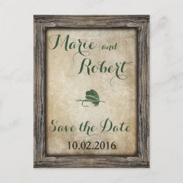Fishing Lure Wedding Save the Date Postcard Ankündigungspostkarte