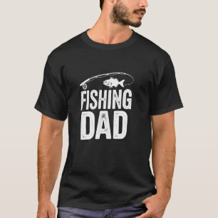 Fishing Papa Lustiger Fischer zum Vatertag 2025 T-Shirt