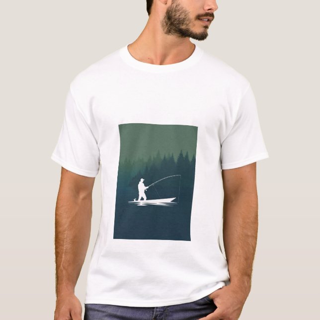 Fishing Serenity T-Shirt (Vorderseite)
