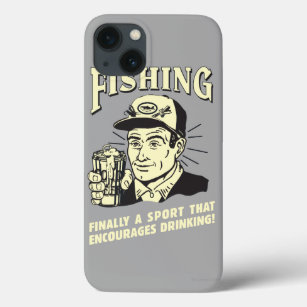 Fishing: Sport Förderung Drinking Case-Mate iPhone Hülle