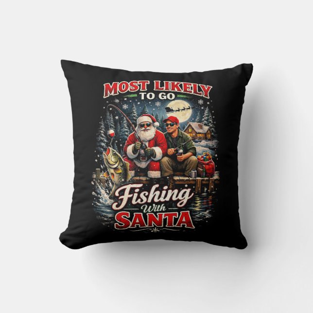 Fishing with Santa Kissen (Vorderseite)