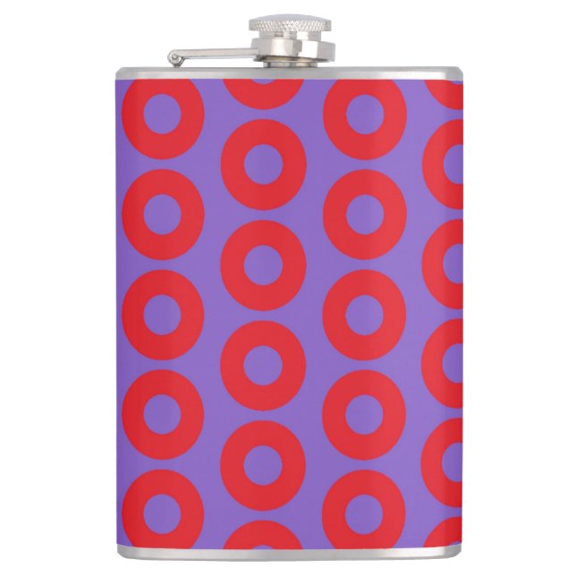 Fishman Donut Flask Flachmann (Vorderseite)