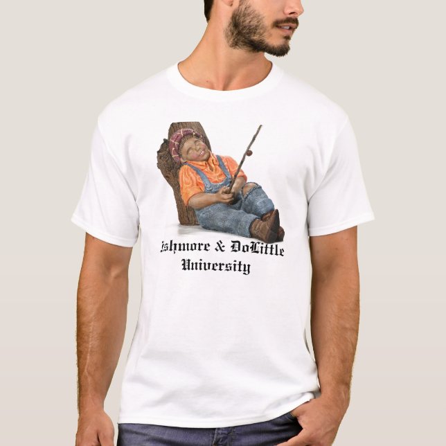 Fishmore u. DoLittle Universität T-Shirt (Vorderseite)