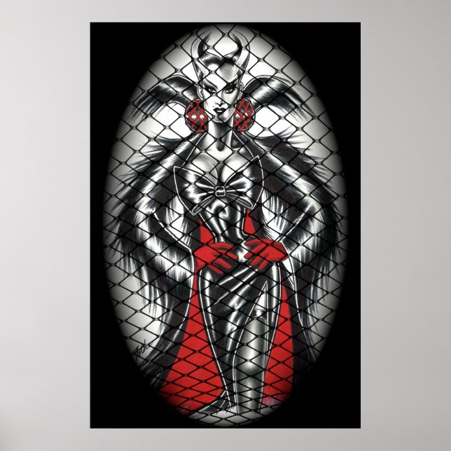 Fishnet Vamp Poster (Vorne)
