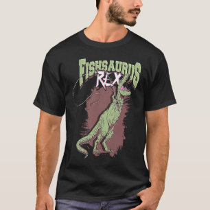 Fishsaurus rex u2013 Forellenfischen Rex T-Shirt