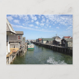Fishtown, Leland, Michigan Postkarte