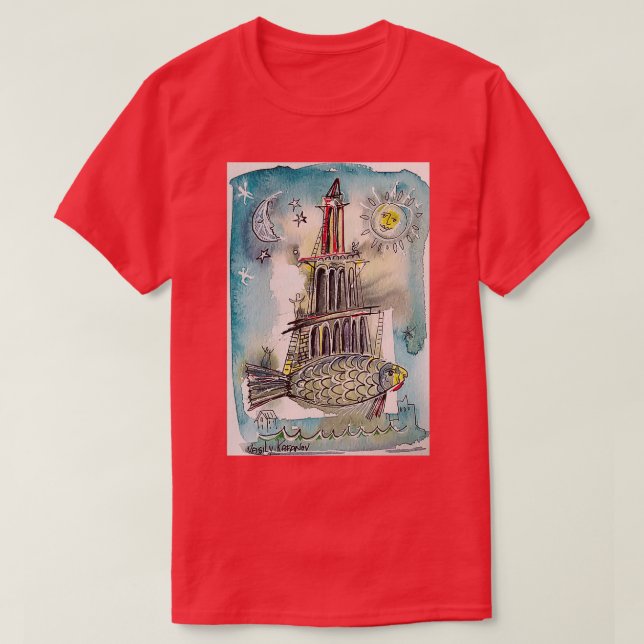 Fishturm T-Shirt (Design vorne)