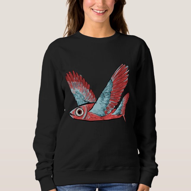 Fishy Birb Sweatshirt (Vorderseite)