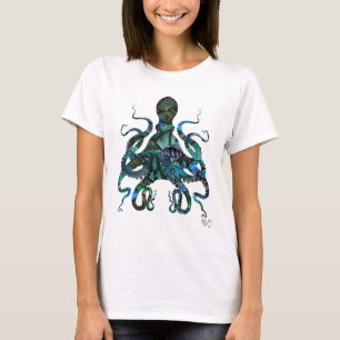Fishy Blue Octopus T-Shirt