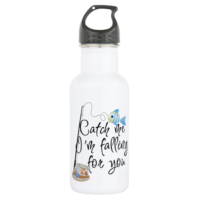 Fishy Bottle-works 32 oz Trinkflasche (Vorderseite)