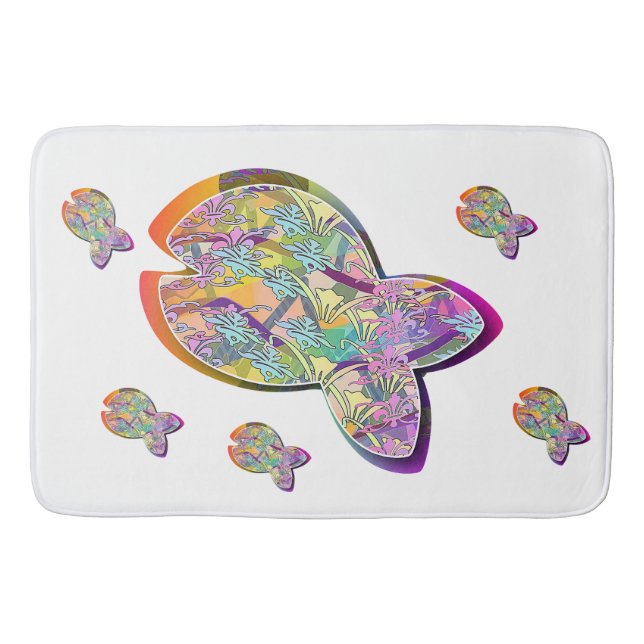 Fishy Fishy Badematte (Vorderseite)