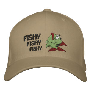FISHY FISHY FISHY bestickter Hut