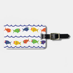 Fishy Luggage Tag Gepäckanhänger