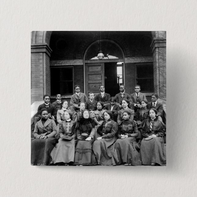 Fisk Hochschulstudenten: 1899 Button (Vorderseite)