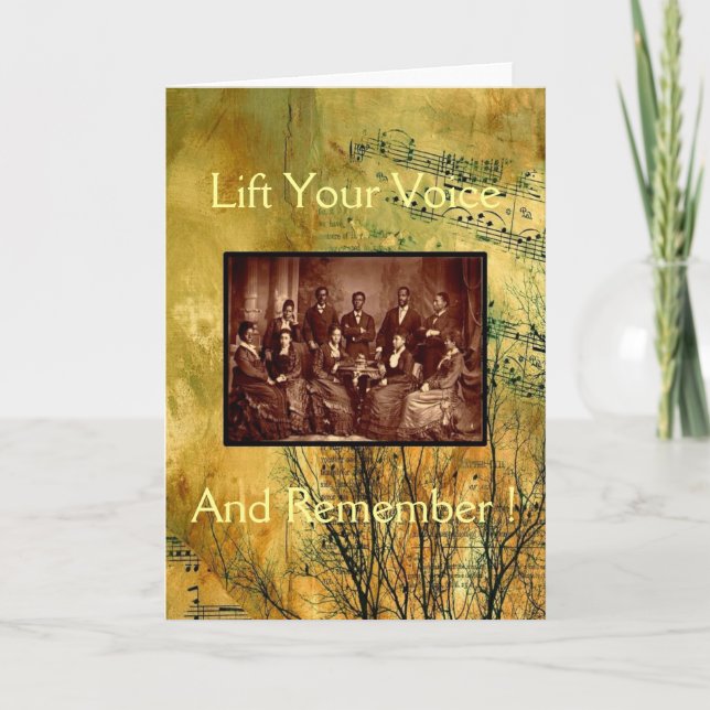 Fisk Jubiläum-Sänger-Furt durch das Wasser Karte (Vorderseite)