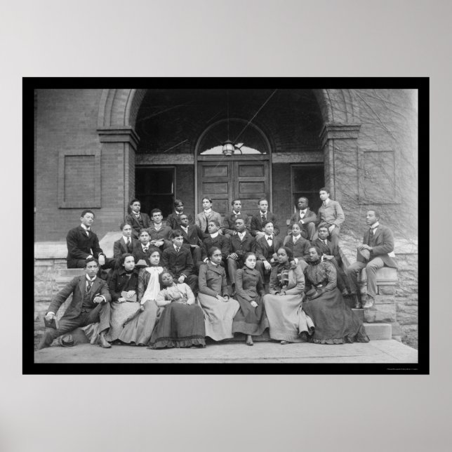 Fisk University in Nashville, TN 1900 Poster (Vorne)