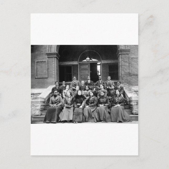 Fisk University Students: 1899 Postkarte (Vorderseite)