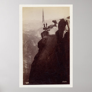 Fiske Glacier Pt. Yosemite 1870 Poster