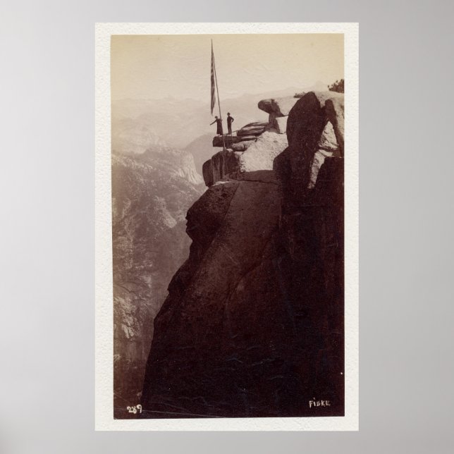 Fiske Glacier Pt. Yosemite 1870 Poster (Vorne)