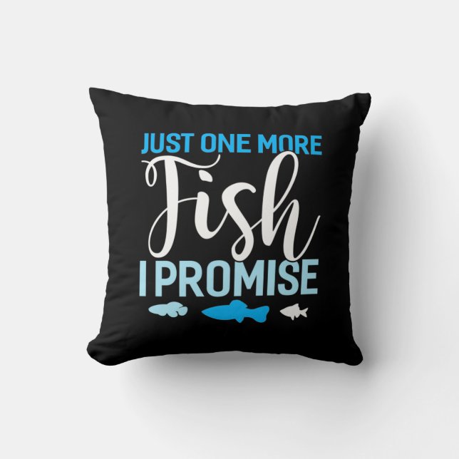 Fiskus nur noch einen Fisch Kissen (Vorderseite)