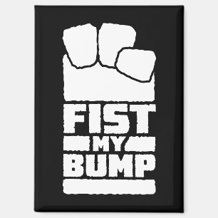 Fist My Bump Lustiges Alien-Design im Weltraum in Magnet