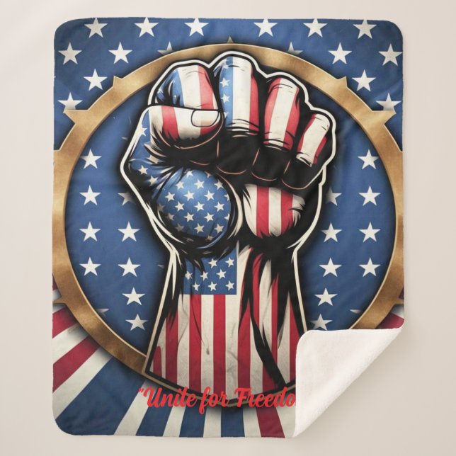 "Fist of Freedom" Sherpadecke (Vorderseite)