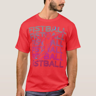 Fistball Retro-Geschenk T-Shirt