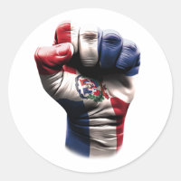Fistflagge der Republika Dominicana