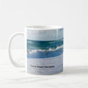 Fistral Beach Newquay Cornwall England Tasse