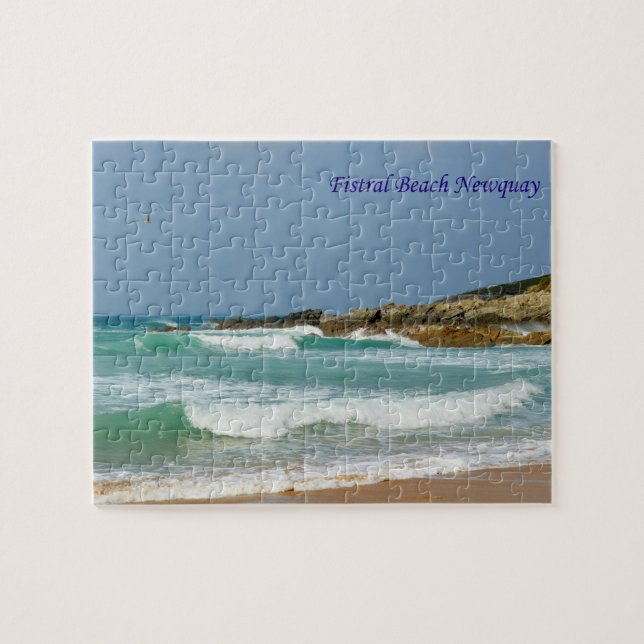 Fistral Strand Newquay Cornwall England Puzzle (Horizontal)