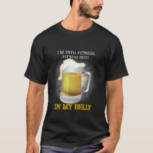 Fit Beer in meinem Bauch-Fitnessraum Sarcastic Spa T-Shirt