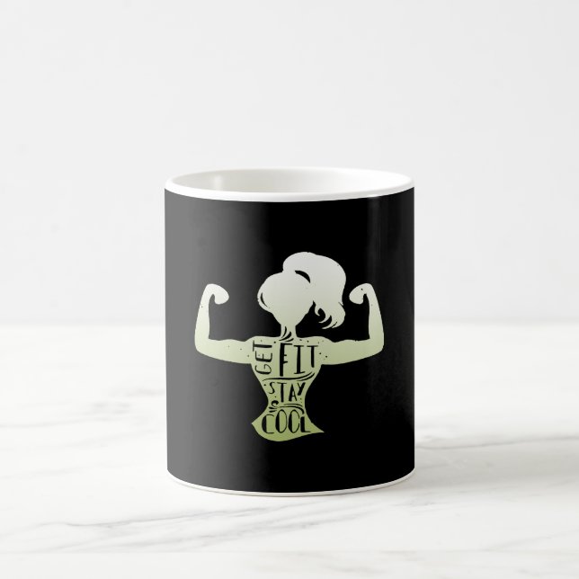 Fit Bleibe Cool Kaffeetasse (Mittel)
