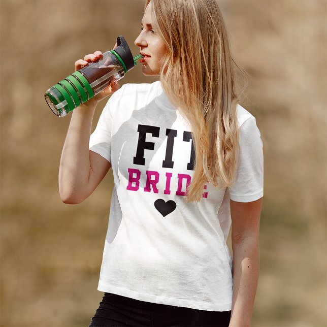 Fit Braut Future Mrs Hochzeit Fitnessstudio Damen T-Shirt (Von Creator hochgeladen)