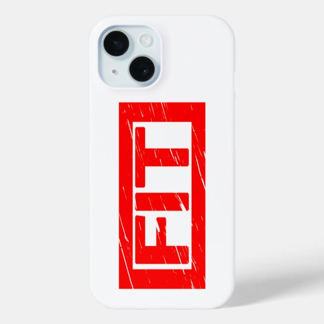 Fit-Briefmarke Case-Mate iPhone Hülle (Rückseite)