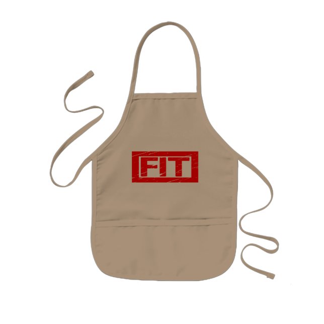 Fit-Briefmarke Kinderschürze (Vorne)