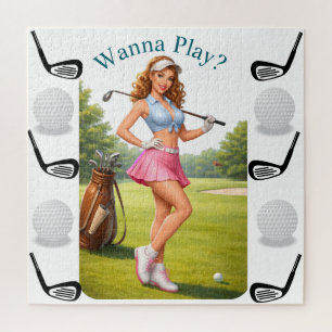 Fit Female Golfer Thunder_Cove Puzzle