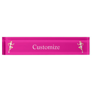 Fit Female Runner Thunder_Cove Namensplakette