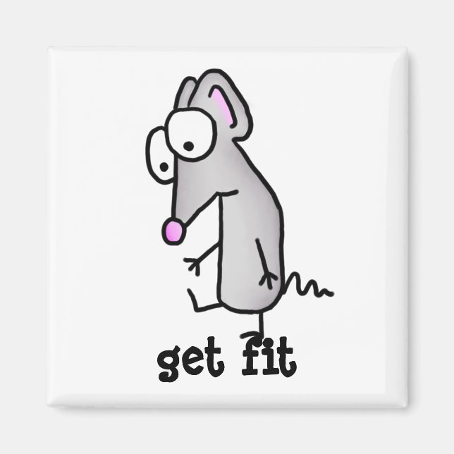 Fit Mouse Magnet (Vorne)