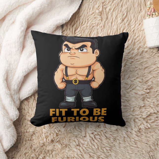 Fit to be Furious Kissen (Decke)