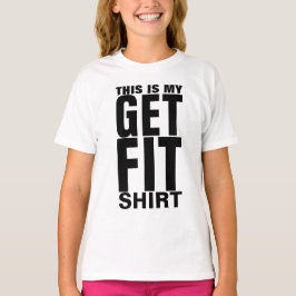 Fit Typografy Block T-Shirt