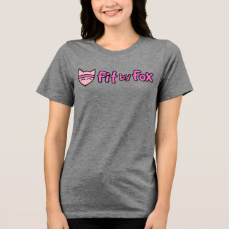 FitbyFox Grundlagen - Damen Tri-Blend Shirt