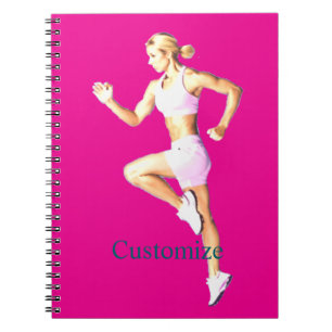 Fitne Boxerin Thunder_Cove Notizblock
