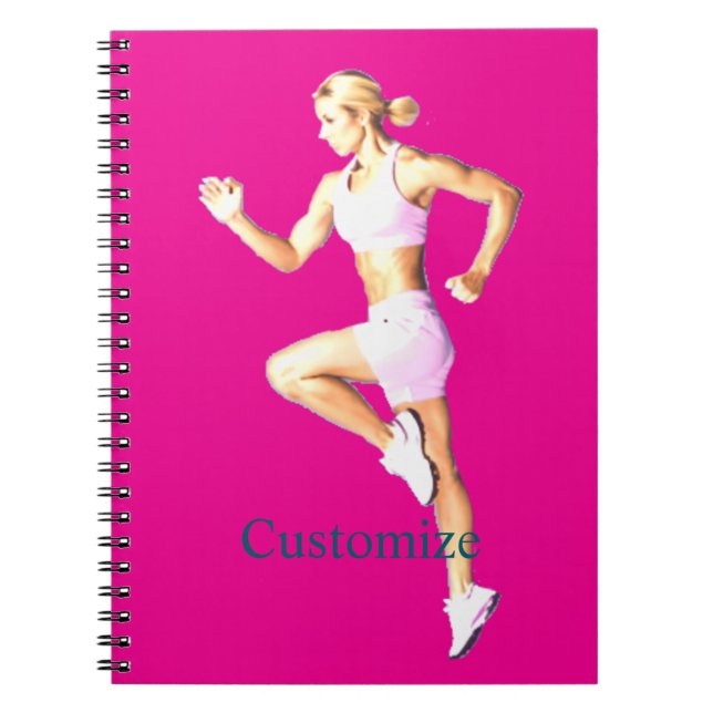 Fitne Boxerin Thunder_Cove Notizblock (Vorderseite)