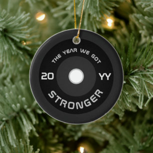Fitness 2023 keramik ornament
